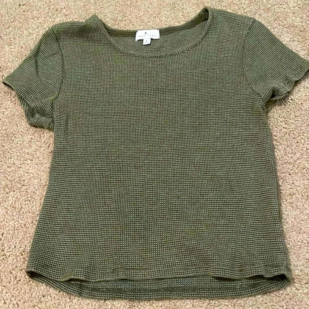 Olive green women’s blouse